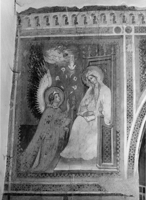 Annunciazione (dipinto) - ambito laziale (metà sec. XV)