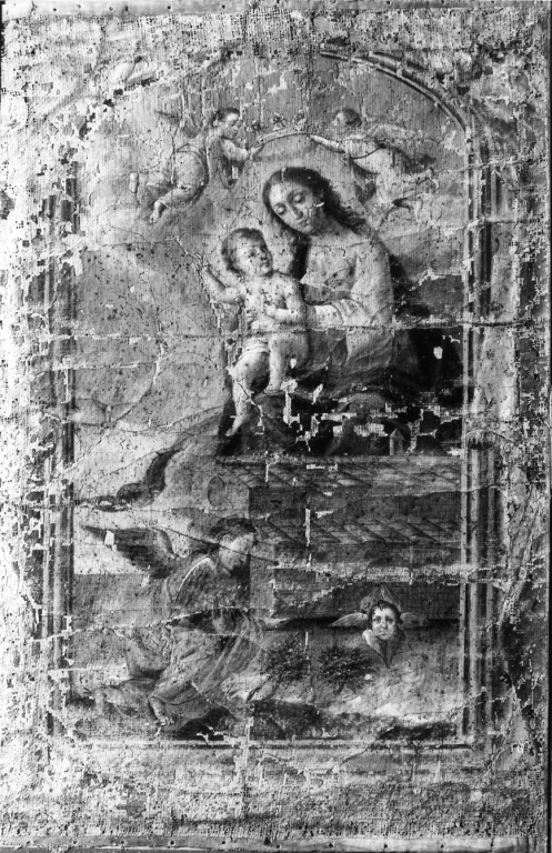 Maria SS. Nazarena, Madonna di Loreto (dipinto) - ambito romano (sec. XVIII)