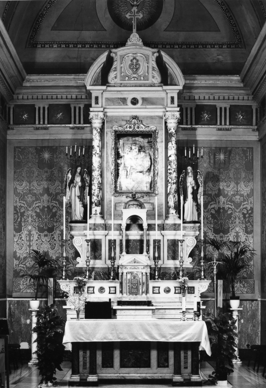 altare maggiore - ambito laziale (sec. XVII)