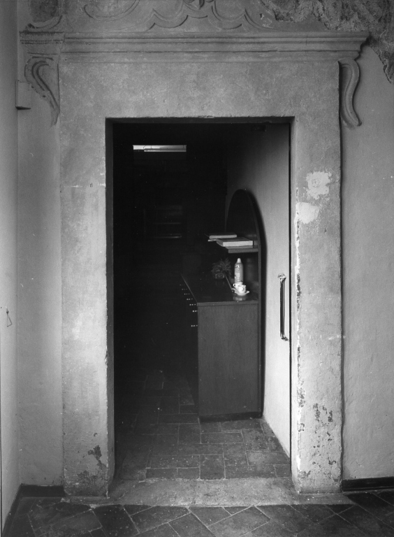 mostra di portale - ambito laziale (metà, prima metà sec. XVIII, sec. XIX)