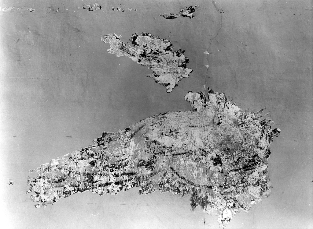 dipinto, frammento - ambito laziale (seconda metà sec. XVI)