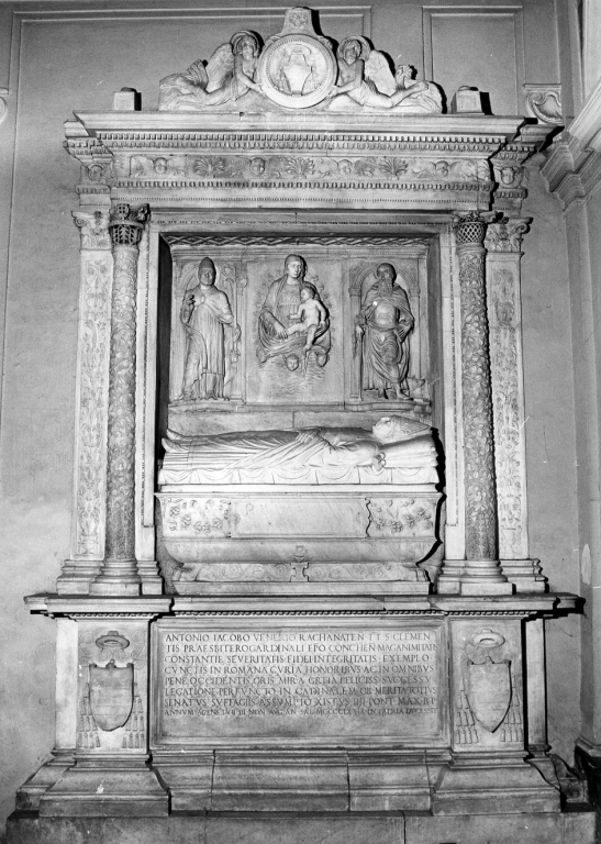 monumento funebre di Bregno Andrea (ultimo quarto sec. I, sec. VI, sec. XV)