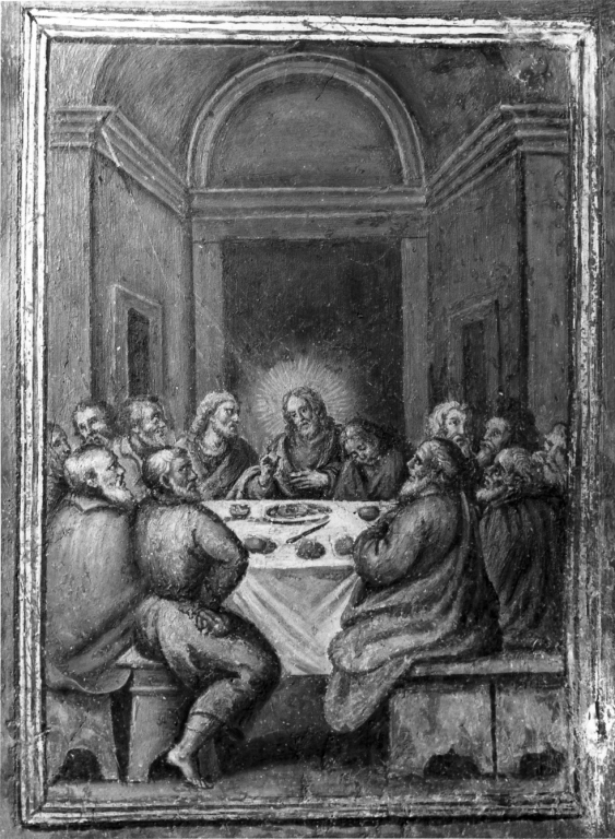 ultima cena (dipinto) - ambito Italia centrale (inizio sec. XVII)