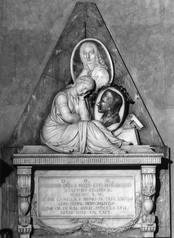 monumento funebre - ambito romano (sec. XVIII)