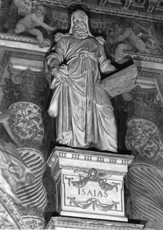 Isaia (statua) di Paracca Giovanni Antonio detto Valsoldino (fine sec. XVI)