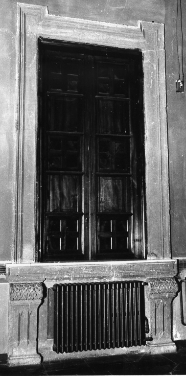 finestra - ambito laziale (ultimo quarto sec. XVI)