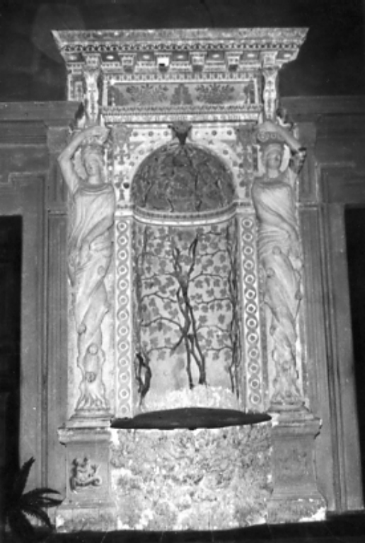 fontana - ambito laziale (ultimo quarto sec. XVI)