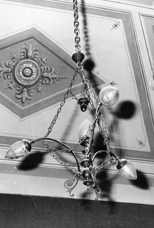 lampadario - ambito laziale (sec. XIX)