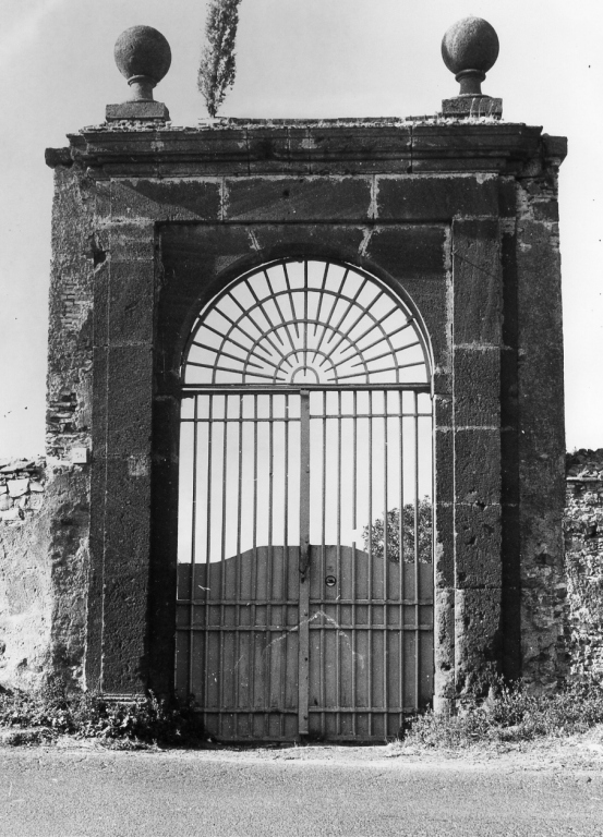 mostra di portale - ambito laziale (sec. XVI)