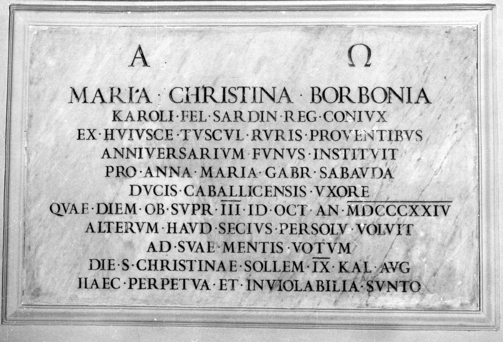 lapide - ambito laziale (sec. XIX)