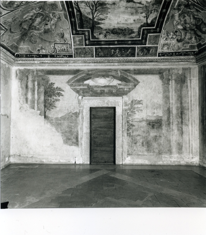 finte architetture (dipinto) - ambito romano (prima metà sec. XVIII)