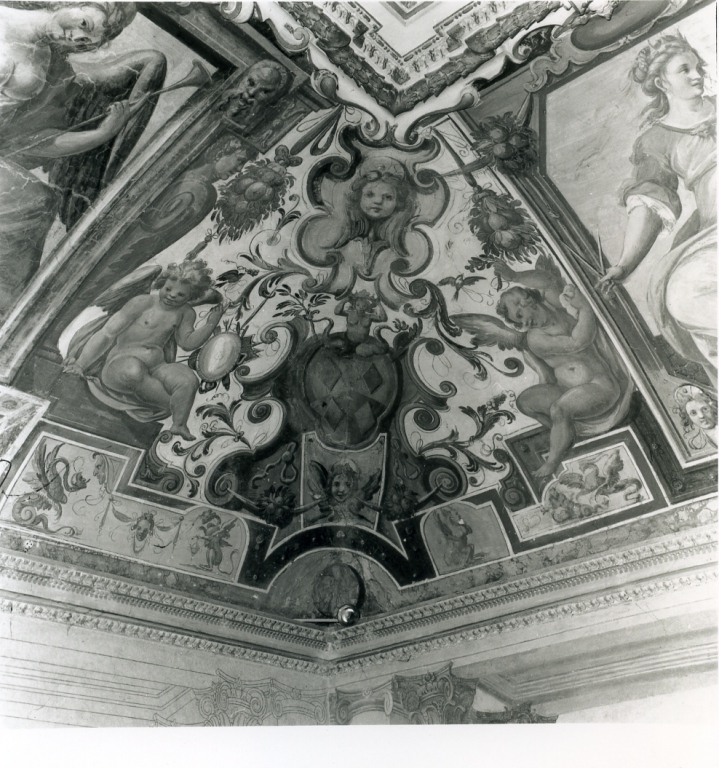 grottesche (dipinto) - ambito romano (ultimo quarto sec. XVI)