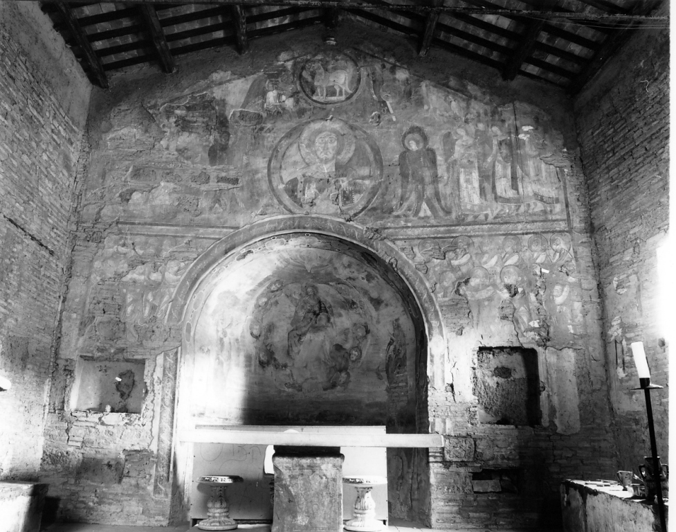 scene dell'Apocalisse (dipinto, ciclo) - ambito laziale (sec. XII, secc. XVII/ XVIII)
