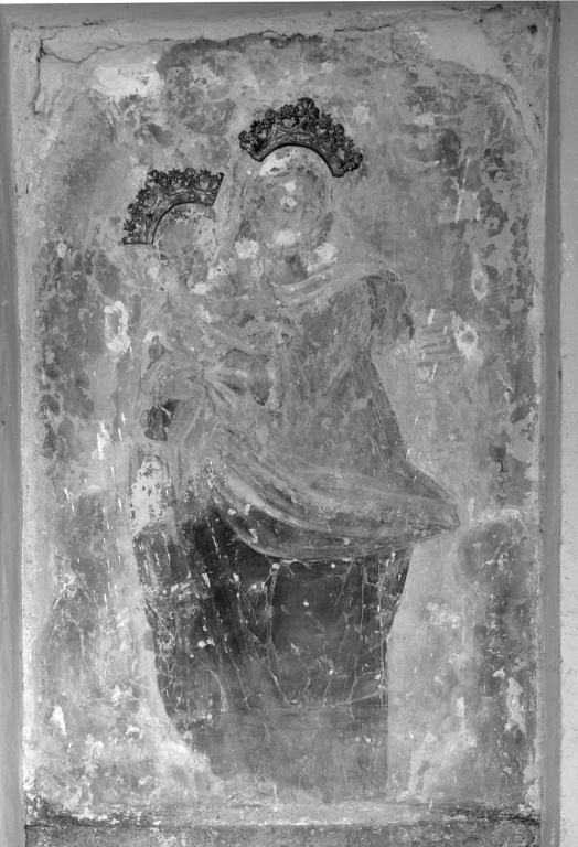 Madonna con Bambino (dipinto) - ambito laziale (secc. XVI/ XVII)