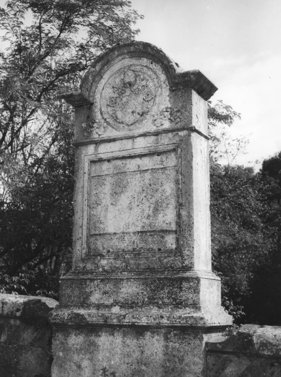 lapide documentaria - ambito romano (sec. XIX)