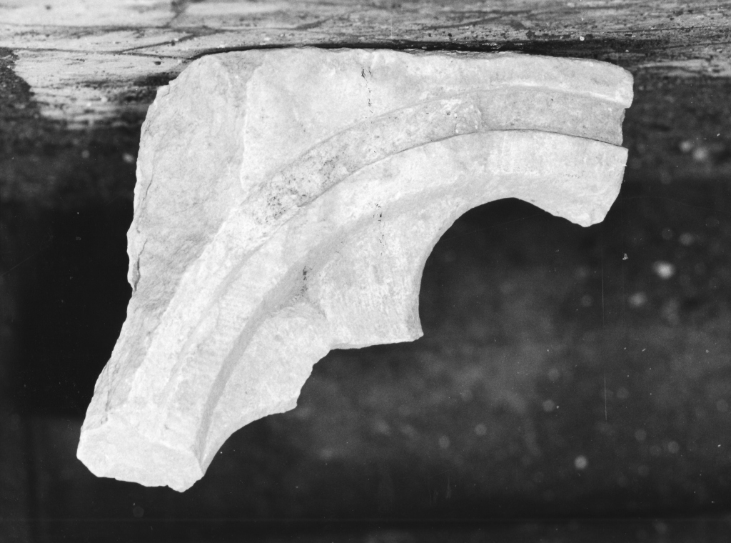 rosone, frammento - ambito romano (fine/inizio secc. XIII/ XIV)