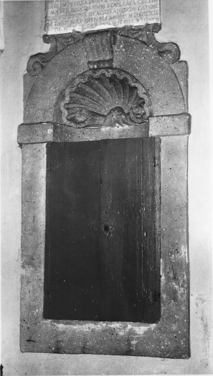 edicola - ambito romano (secc. XVII/ XVIII)