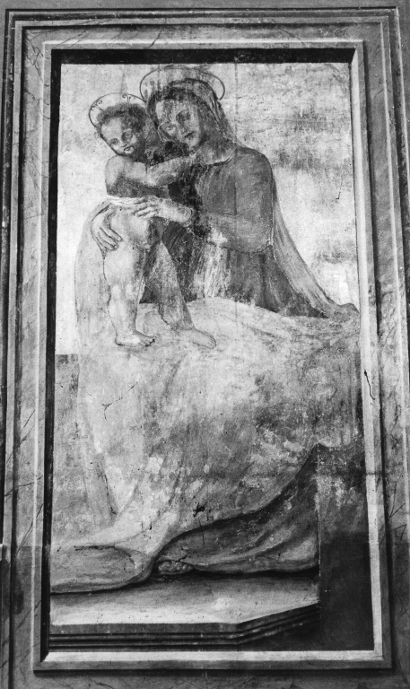 Madonna con Bambino (dipinto) - ambito romano (sec. XVI)