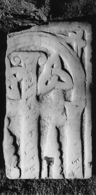 pluteo, frammento - bottega laziale (secondo quarto sec. IX)