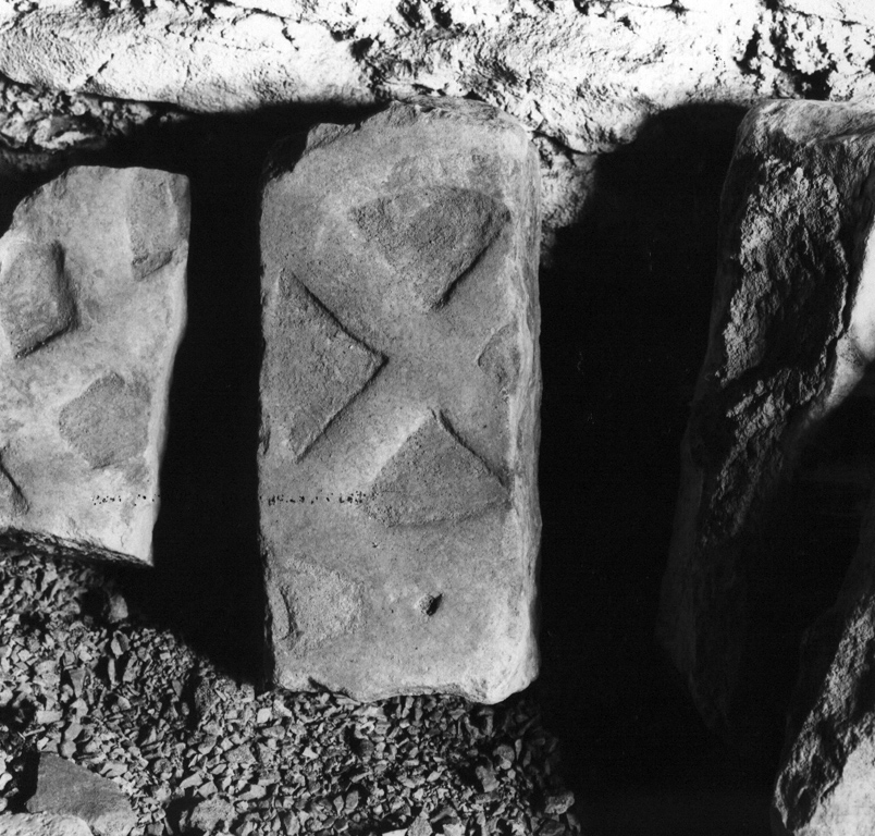 pluteo, frammento - bottega laziale (sec. IX)