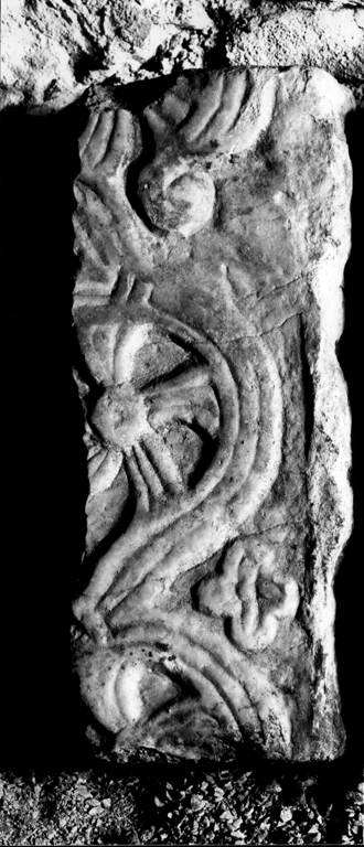 pluteo, frammento - bottega laziale (secondo quarto sec. IX)