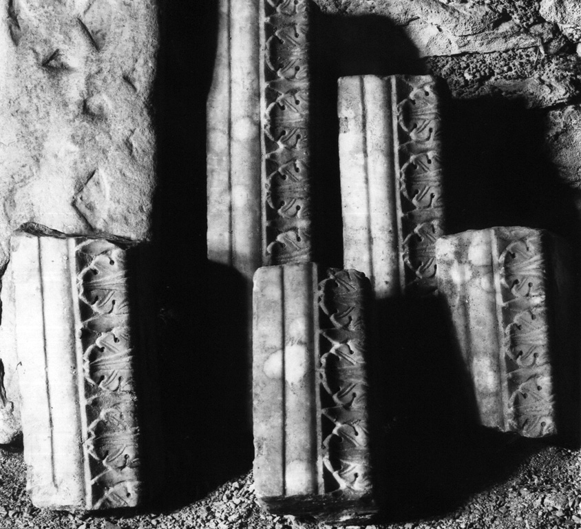 cornice, frammento - bottega romana (sec. XIII)