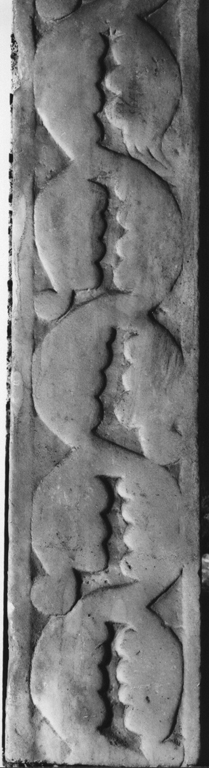 pilastrino - bottega laziale (secondo quarto sec. IX)