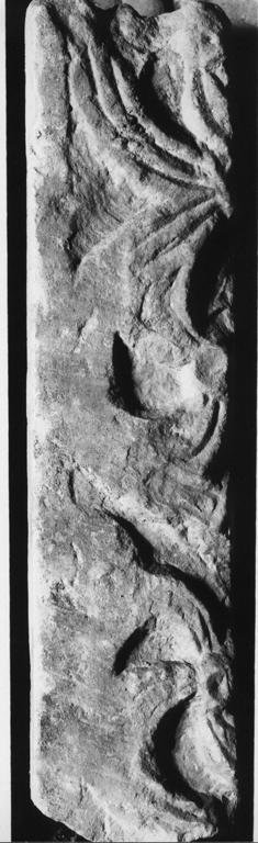 pilastrino, frammento - bottega laziale (prima metà sec. IX)