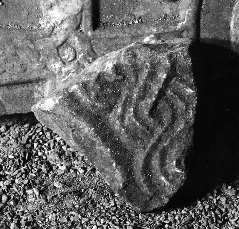 pluteo, frammento - bottega laziale (sec. IX)