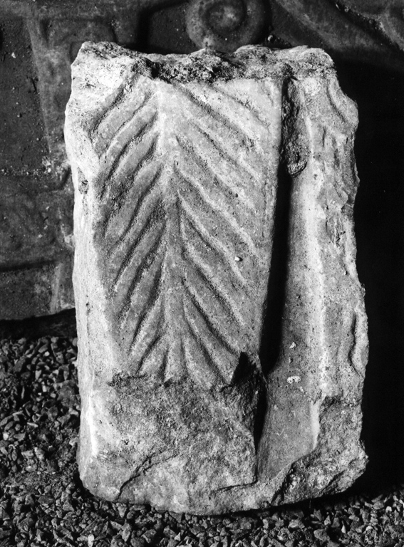 pluteo, frammento - bottega laziale (secondo quarto sec. IX)