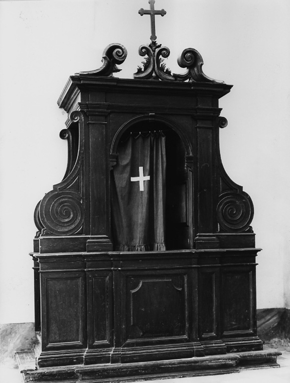 confessionale, coppia - ambito laziale (sec. XVIII)