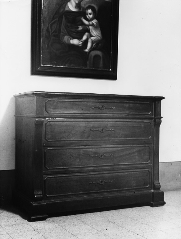 cassettone - ambito laziale (prima metà sec. XIX)