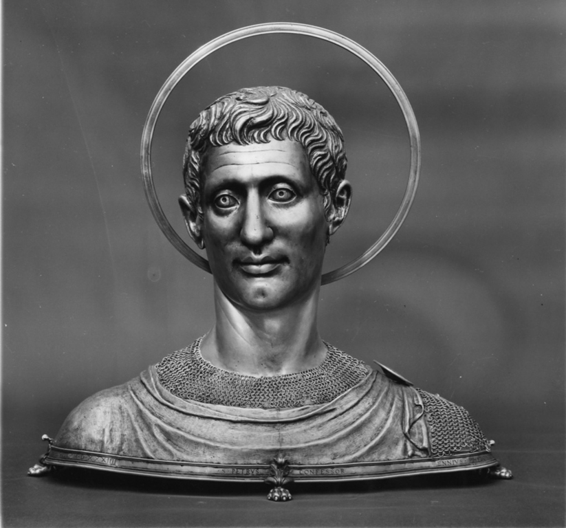 reliquiario - a busto - ambito romano (sec. XVI)