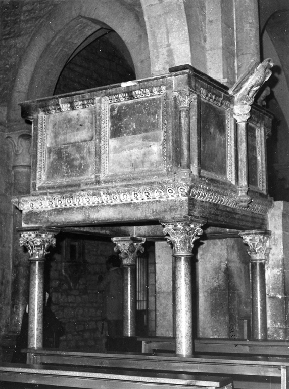 pulpito di Gulinari Pietro, Gulinari Iacopo, Gulinari Mersilio (sec. XIII)