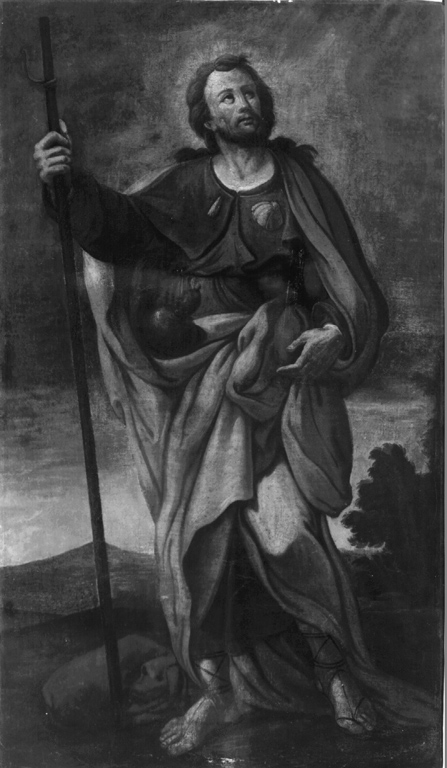 San Rocco (dipinto) - ambito romano (prima metà sec. XVIII)