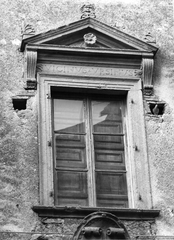 mostra di finestra - manifattura laziale (seconda metà sec. XVI)