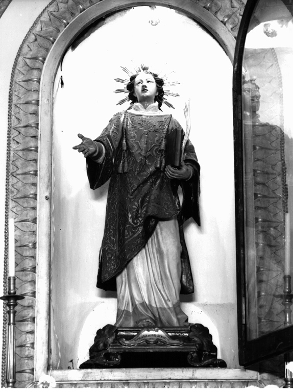 San Sosio (statua) - ambito napoletano (ultimo quarto sec. XIX)