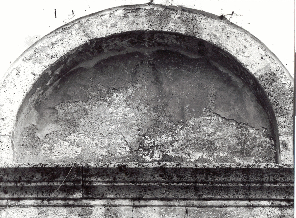 Madonna con Bambino (dipinto, frammento) - ambito laziale (seconda metà sec. XVIII)