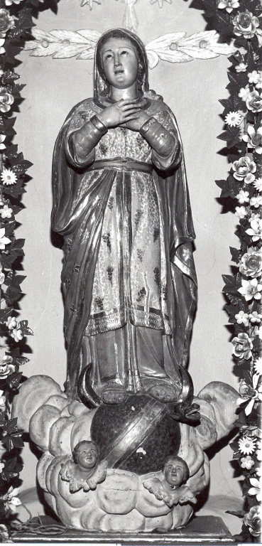 Madonna Immacolata (statua) - ambito laziale (seconda metà sec. XVIII)