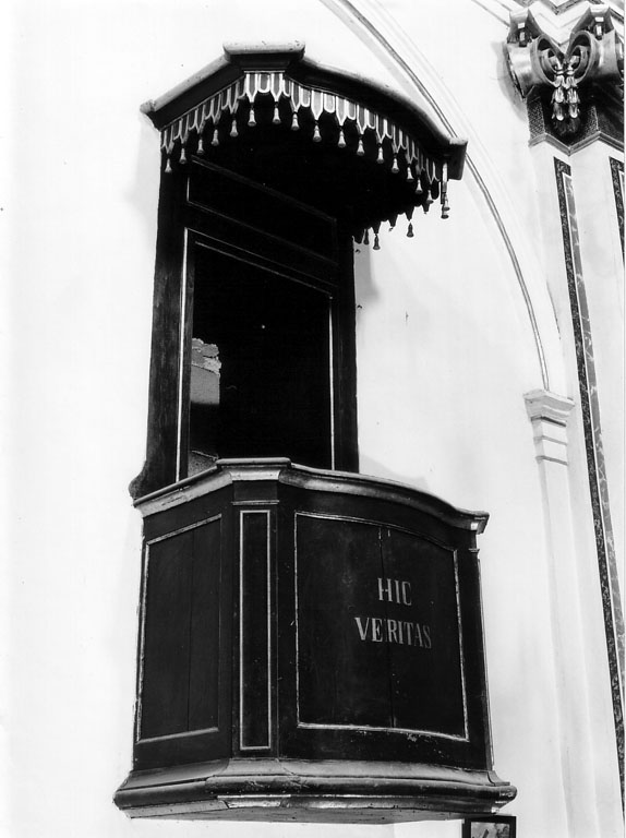 pulpito - ambito laziale (sec. XVIII)