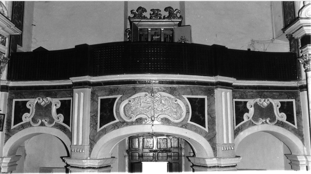 tribuna d'organo - ambito Italia meridionale (sec. XVIII)