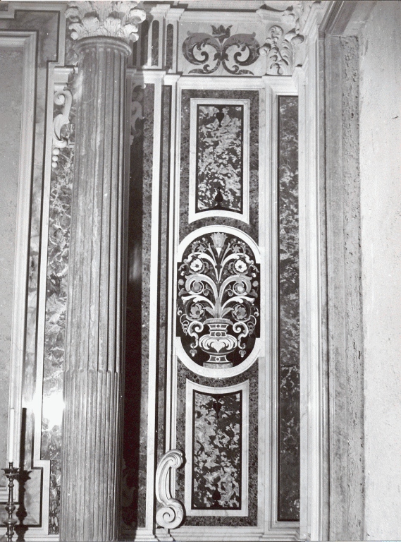 decorazione a intarsio di Fanzago Cosimo (seconda metà sec. XVII)