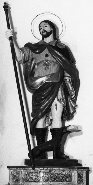 San Rocco (statua) - ambito laziale (sec. XIX)