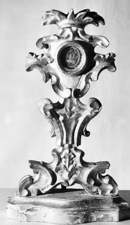 reliquiario - ambito laziale (sec. XVIII)