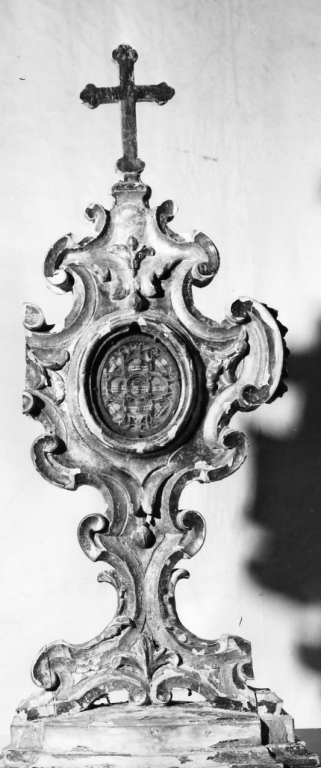 reliquiario - ambito laziale (sec. XVIII)