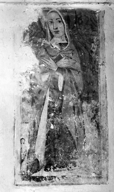 Madonna annunciata (dipinto) - ambito laziale (sec. XVI)