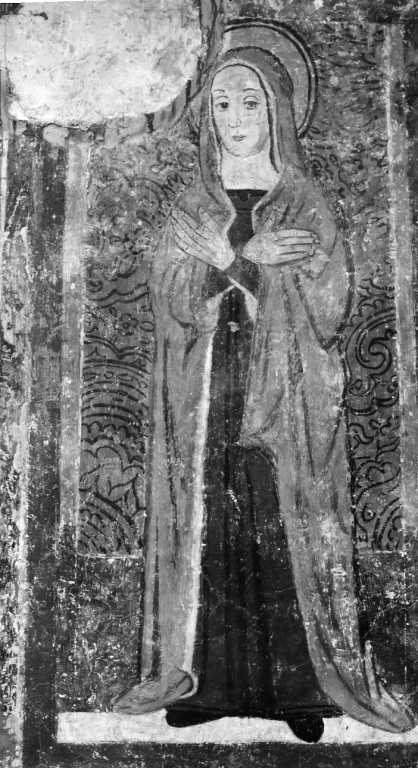 Madonna annunciata (dipinto) - ambito laziale (sec. XVI)