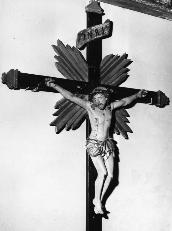 crocifisso - ambito laziale (seconda metà sec. XIX)