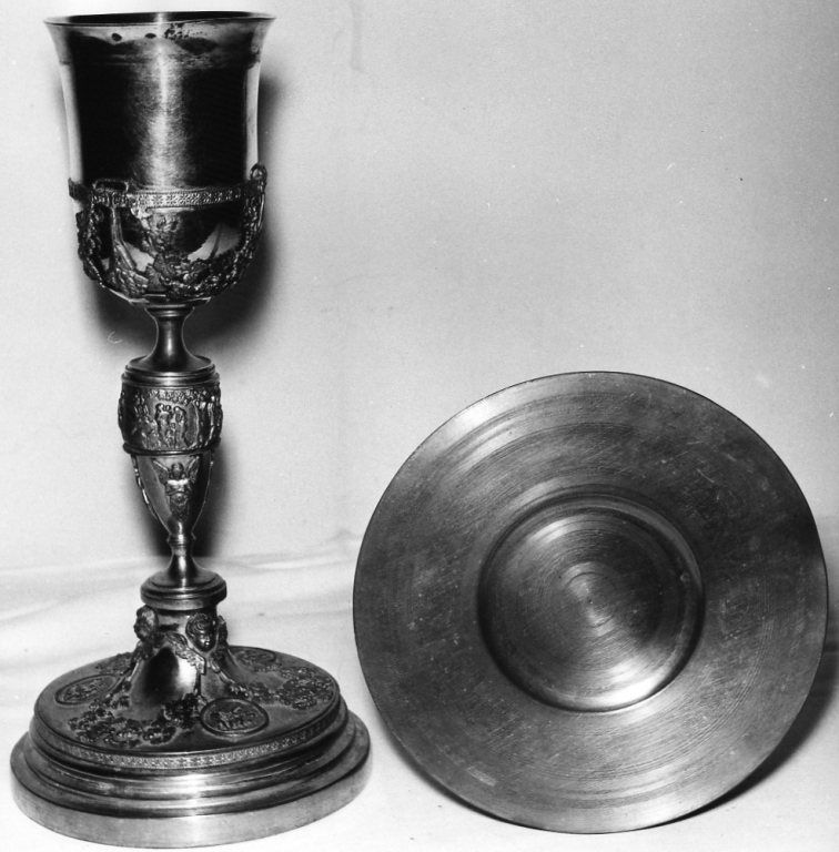 patena - ambito romano (inizio sec. XIX)