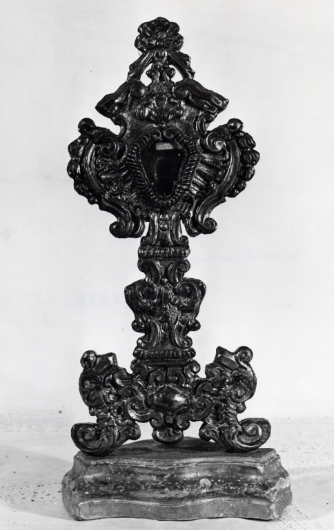 reliquiario-ostensorio - bottega Italia centrale (sec. XVIII)
